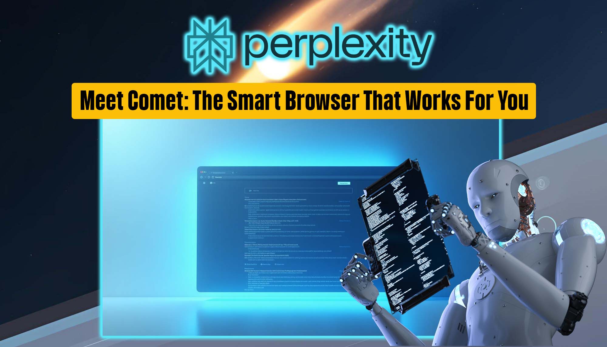 🚀 Meet Comet: The Smart Browser That Works For You image - Smash Code