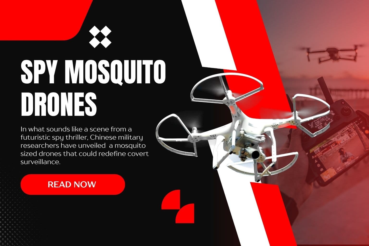 🦟 Spy Mosquito Drones: The Tiny Tech Changing Modern Warfare image - Smash Code